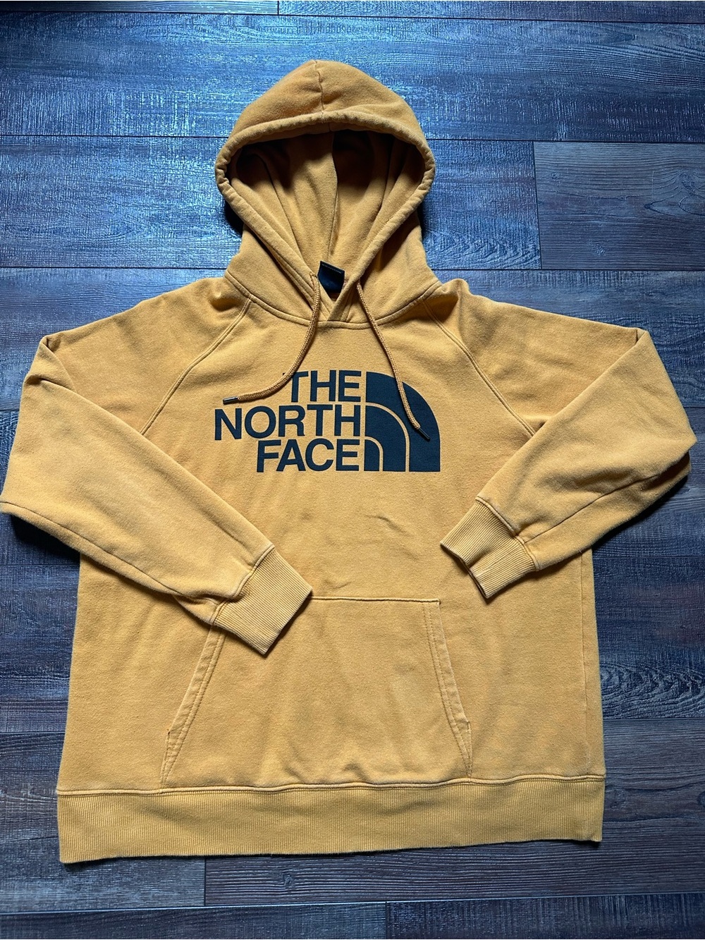 The North Face women’s Mustard Yellow Pullover Hoodie